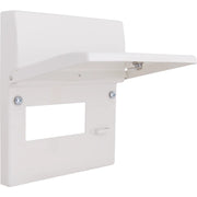 BG Circuit Protection Front Panels - 6 Module, lockable cover with barrel lock