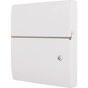 BG Circuit Protection Front Panels - 6 Module, lockable cover with barrel lock