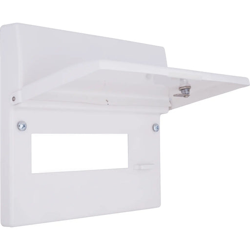 BG Circuit Protection Front Panels - 9 Module, lockable cover with barrel lock