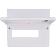 BG Circuit Protection Front Panels - 9 Module, lockable cover with barrel lock