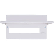 BG Circuit Protection Front Panels - 16 module, lockable cover with barrel lock