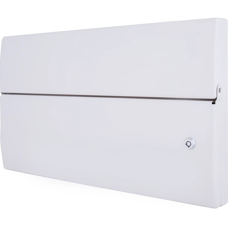 BG Circuit Protection Front Panels - 16 module, lockable cover with barrel lock