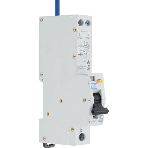 BG Circuit Protection AFDD - Unidirectional 6A AFDD combined RCBO B Curve Type A