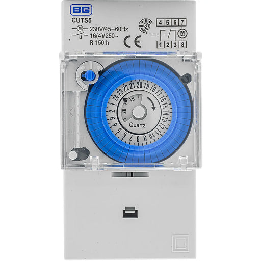 BG Circuit Protection Control Devices - Timer analogue 24 Hr
