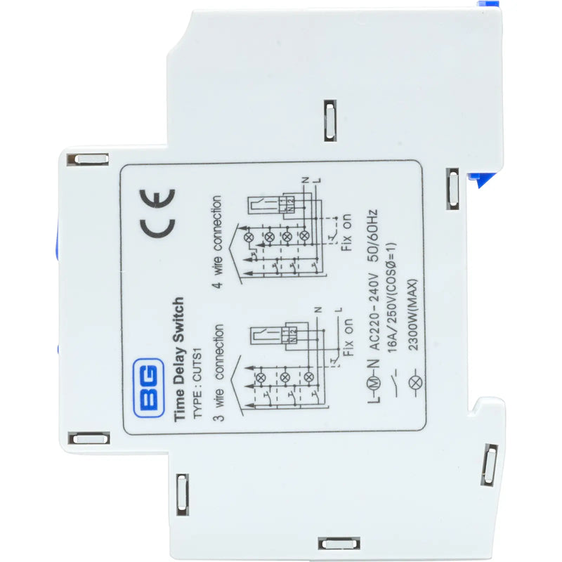 BG Circuit Protection Control Devices - Time delay switch, 1-20 mins