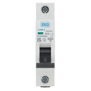 BG Circuit Protection MCB - Bidirectional 10A, B Curve, MCB, Single Pole, 6kA,1 module