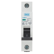 BG Circuit Protection MCB - Bidirectional 45A, B Curve, MCB, Single Pole, 6kA,1 module