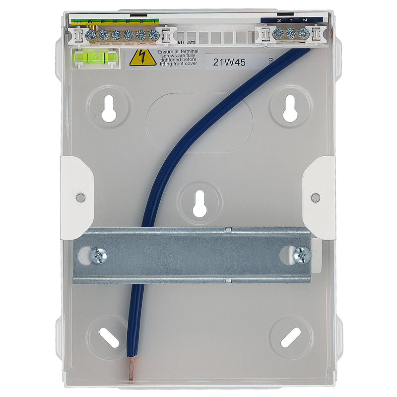 BG Circuit Protection IP20 Non Weatherproof - 4 module, 4 way, Empty
