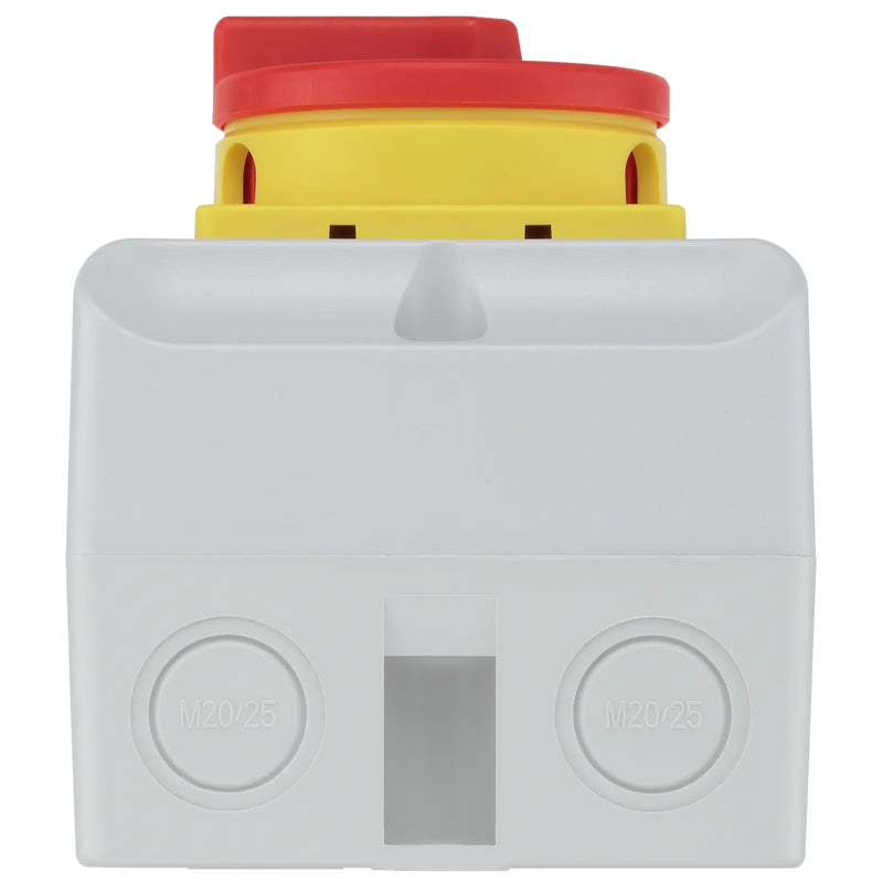 BG Circuit Protection Rotary Isolator 4 Pole - 25A, 4-Pole AC, Rotary Isolator