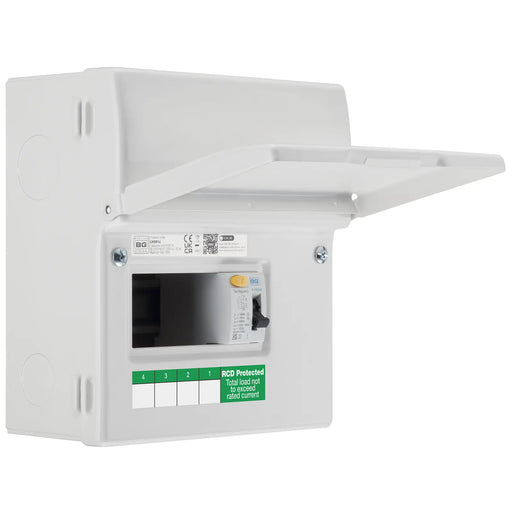 BG Circuit Protection Dual RCD - 6 module, 4 way, 100A Type A RCD