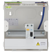 BG Circuit Protection Dual RCD - 6 module, 4 way, 100A Type A RCD