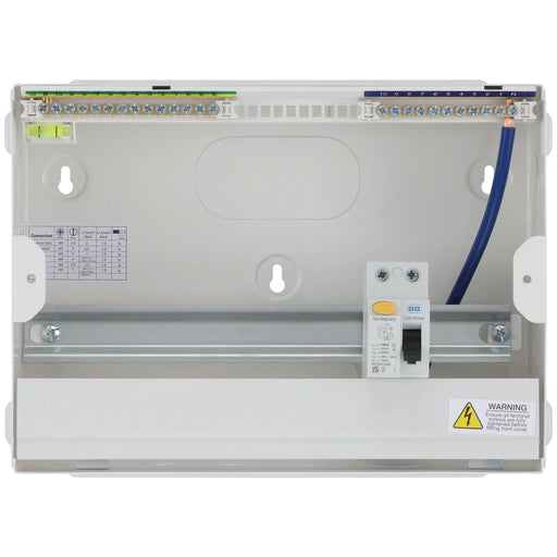 BG Circuit Protection Dual RCD - 12 module, 10 way, 100A Type A RCD