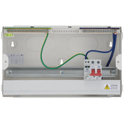 BG Circuit Protection Main Switch SPD - 16 module, 13 way, 100A Main Switch, Type 2 SPD