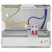 BG Circuit Protection Main Switch SPD - 9 module, 6 way, 100A Main Switch, Type 2 SPD