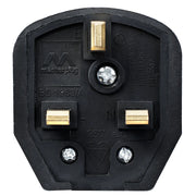 Masterplug Basic - 13A, Black
