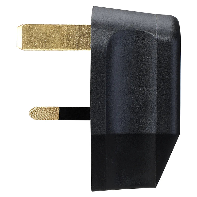 Masterplug Basic - 13A, Black