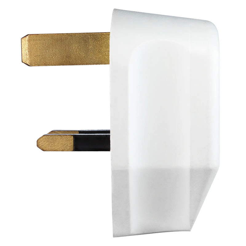 Masterplug Basic - 13A, White