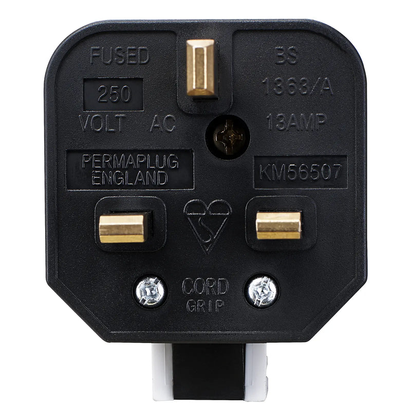 Masterplug Basic - 13A, White