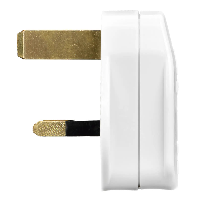 Masterplug Basic - 3A, White