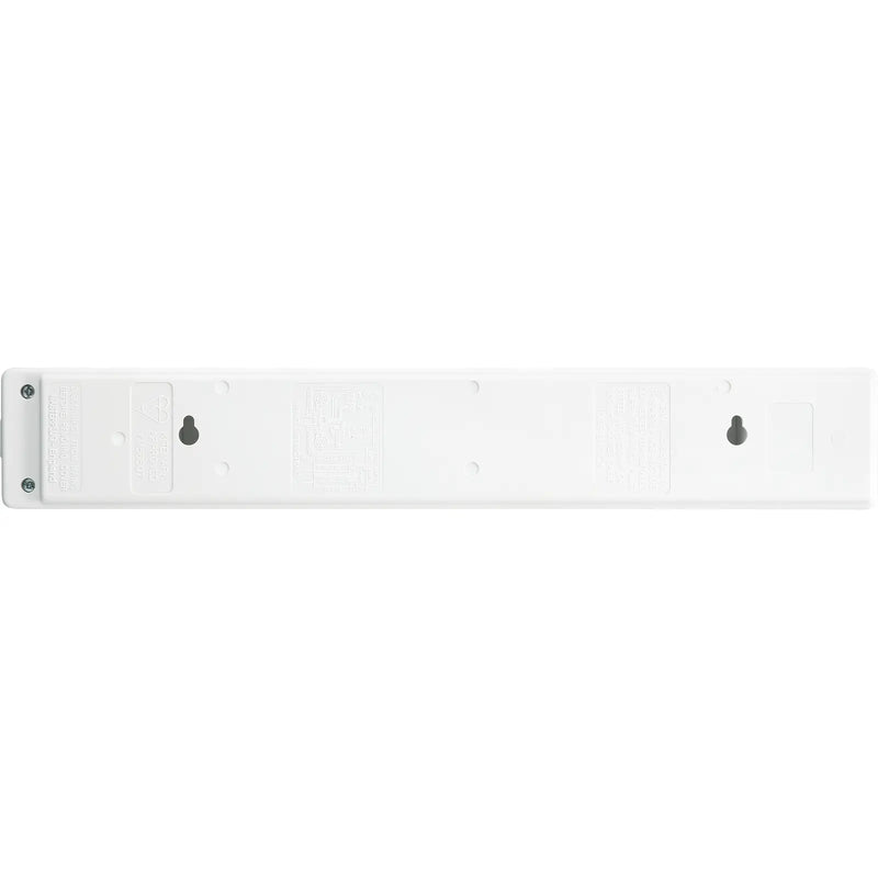 Masterplug Basic - 6 Sockets, 13A, White