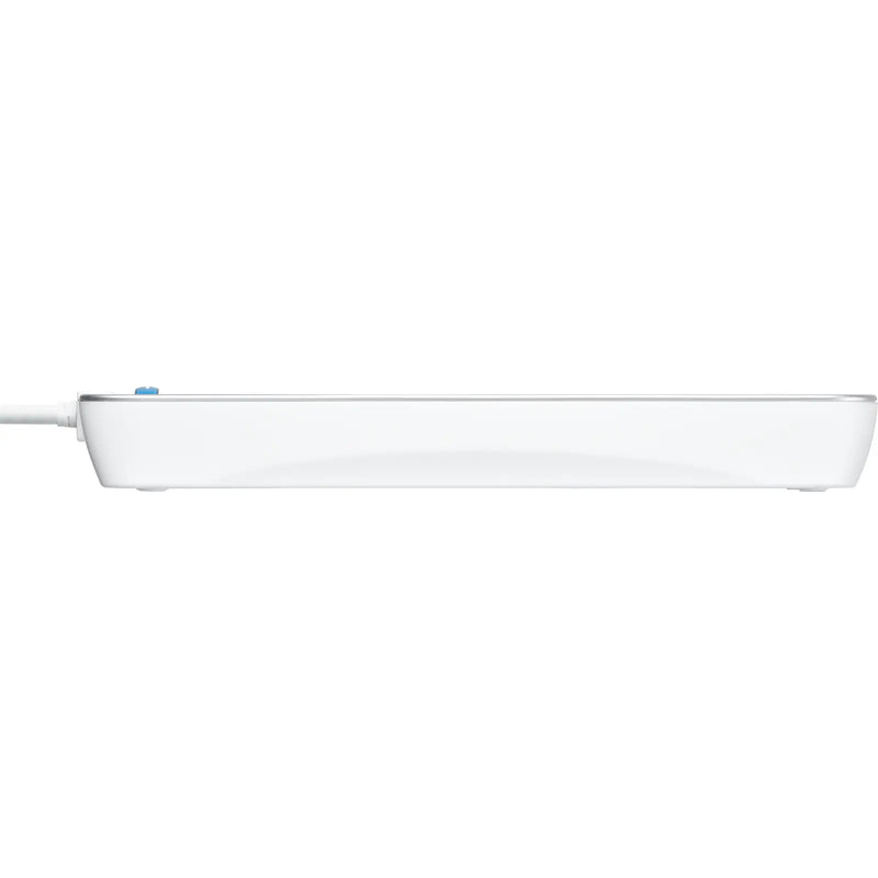 Masterplug High Gloss USB - 2 x USB A, 4 Sockets, 2m, 13A, Gloss White