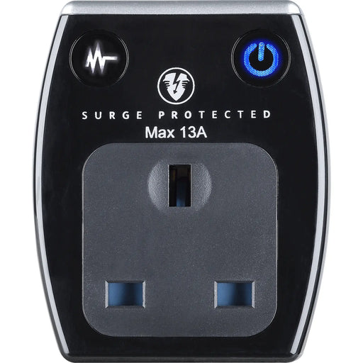 Masterplug High Gloss USB - 2 x USB A, 13A, Gloss Black