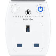 Masterplug High Gloss USB - 2 x USB A, 13A, Gloss White
