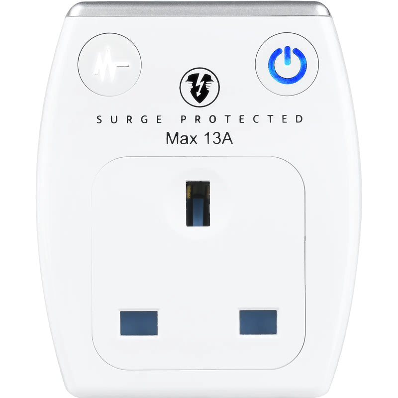 Masterplug High Gloss USB - 2 x USB A, 13A, Gloss White