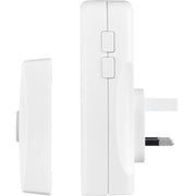 Masterplug Home - 30m, Plug-InWhite + Grey