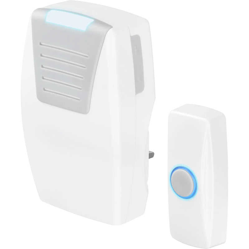 Masterplug Home - 100m, Plug-InWhite + Grey
