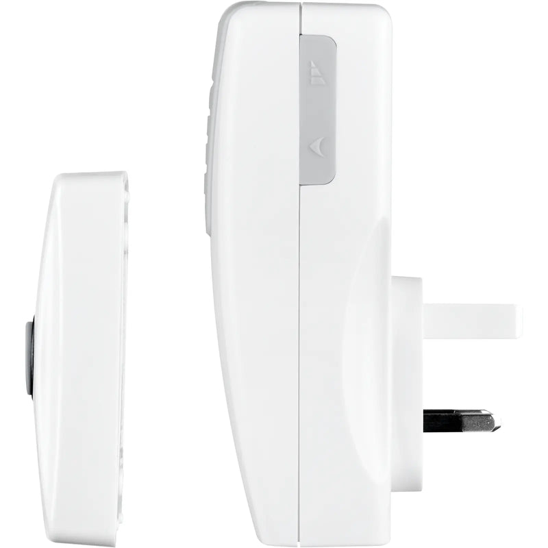 Masterplug Home - 100m, Plug-InWhite + Grey