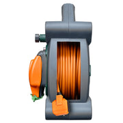 Masterplug Outdoor - Weatherproof, 20m, 2 Sockets, 13A, Green