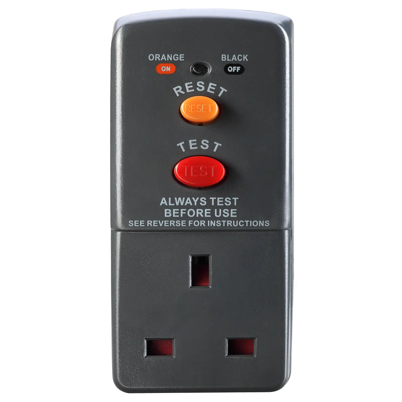 Masterplug Outdoor - Adaptor, 13A, Grey