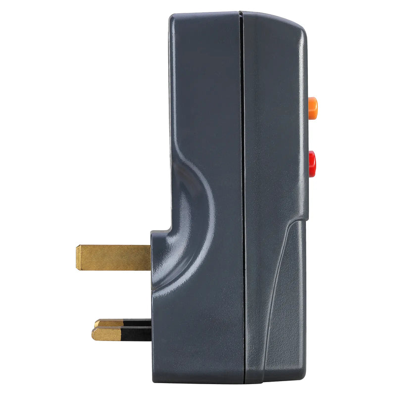 Masterplug Outdoor - Adaptor, 13A, Grey