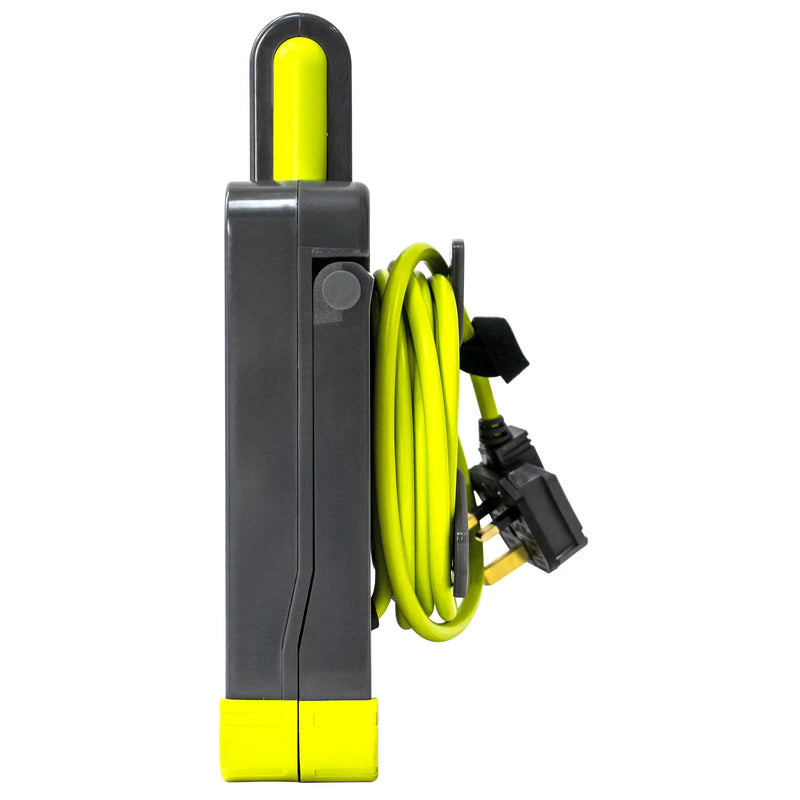 Masterplug Pro XT - 5m, 4 Sockets, 13A, Grey + Green