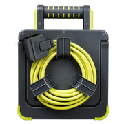 Masterplug Pro XT - 5m, 4 Sockets, 13A, Grey + Green