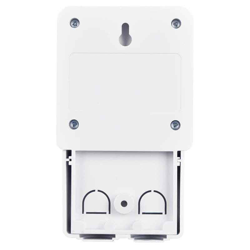 Masterplug Timer - 7 Day - Wired, White