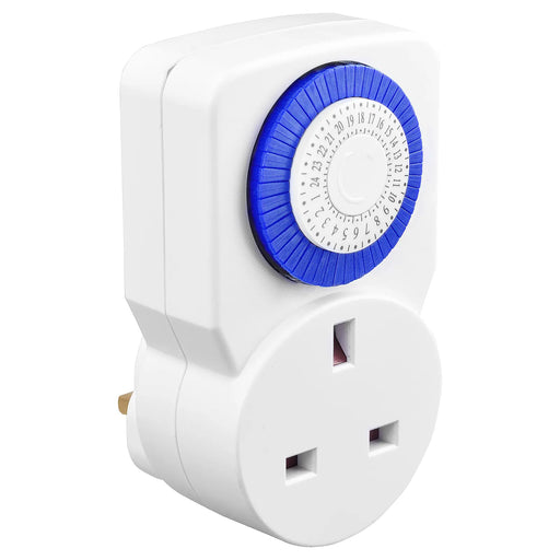 Masterplug Timer - 24 Hour, White