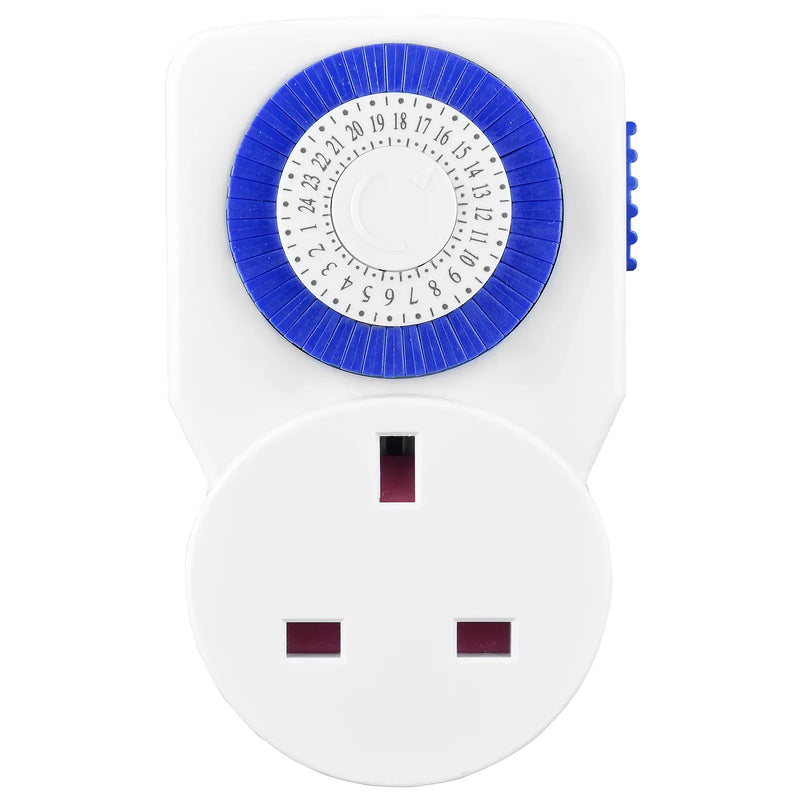 Masterplug Timer - 24 Hour, White