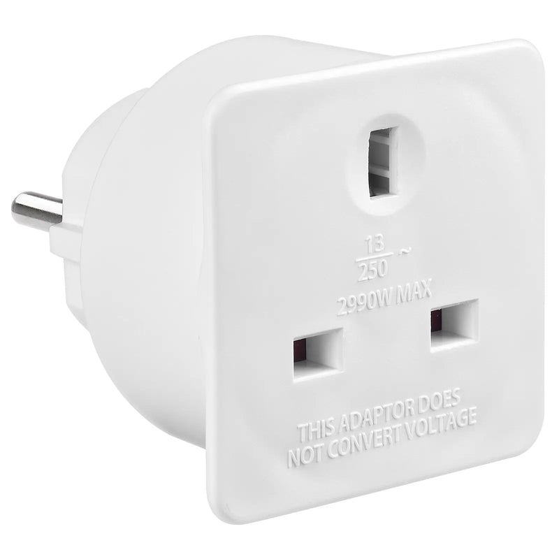 Masterplug Travel - White - 2 Pack