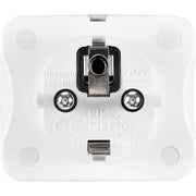 Masterplug Travel - 2 Socket, White