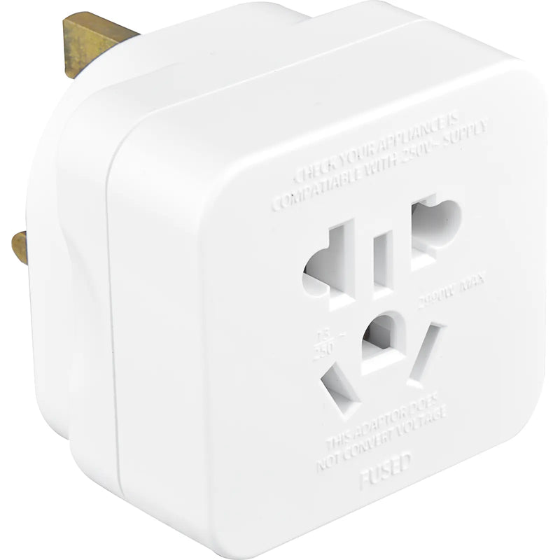Masterplug Travel - White