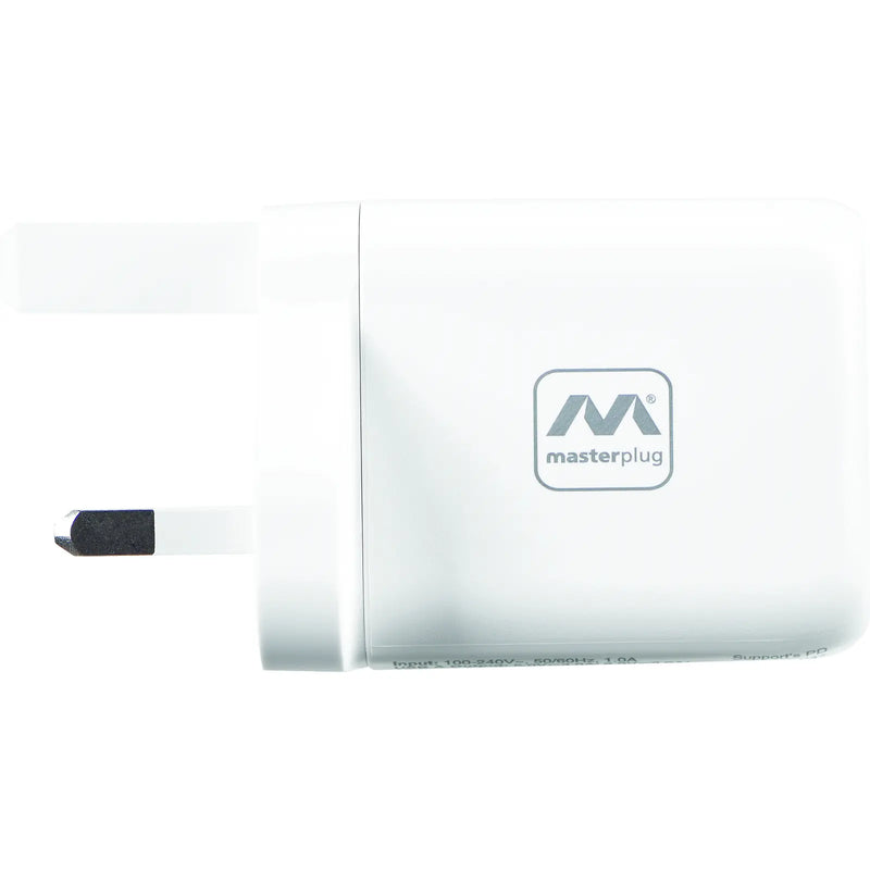 Masterplug USB - 30W, ideal for mobile phones and tablets
