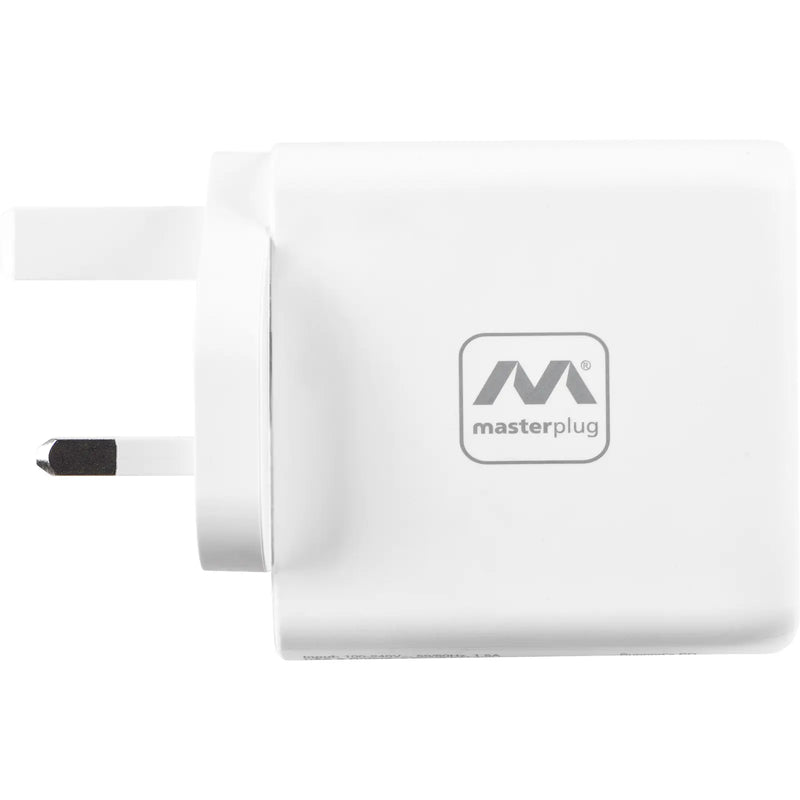 Masterplug USB - 67W, ideal for mobile phones, tablets and laptops
