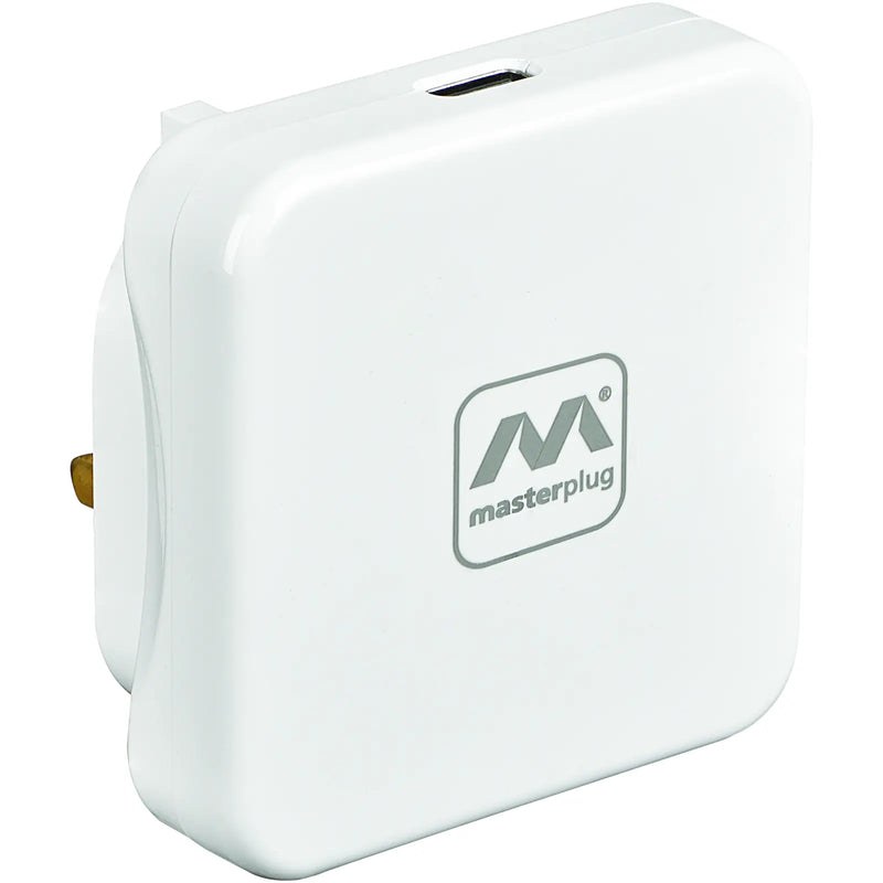 Masterplug USB - 20W, ideal for mobile phones