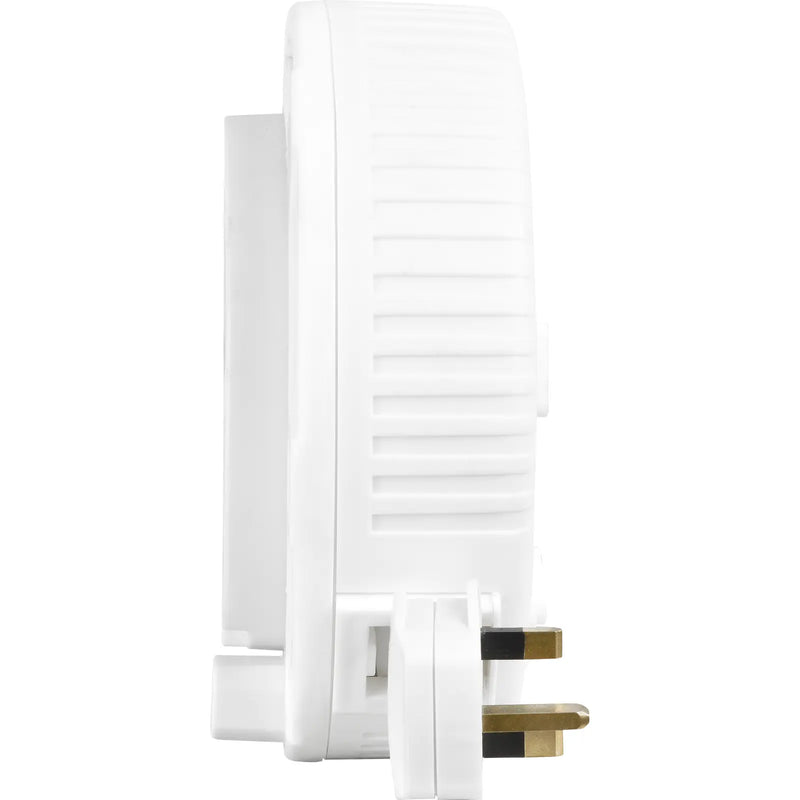 Masterplug Work - 4m, 4 Sockets, 13A, White