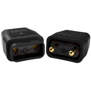 Masterplug Work - 2 Pin Connector, 10A, Black