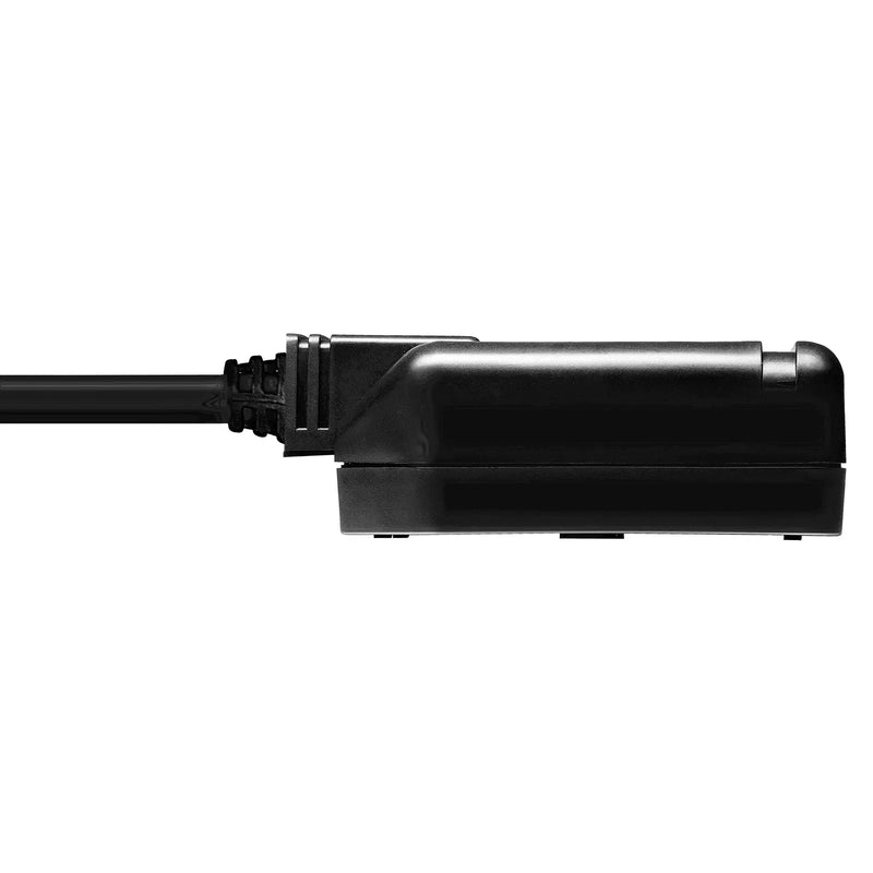 Masterplug Work - 1 Socket, 5m, 13A, Black