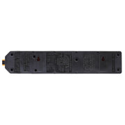 Masterplug Work - 4 Sockets, 13A, Orange