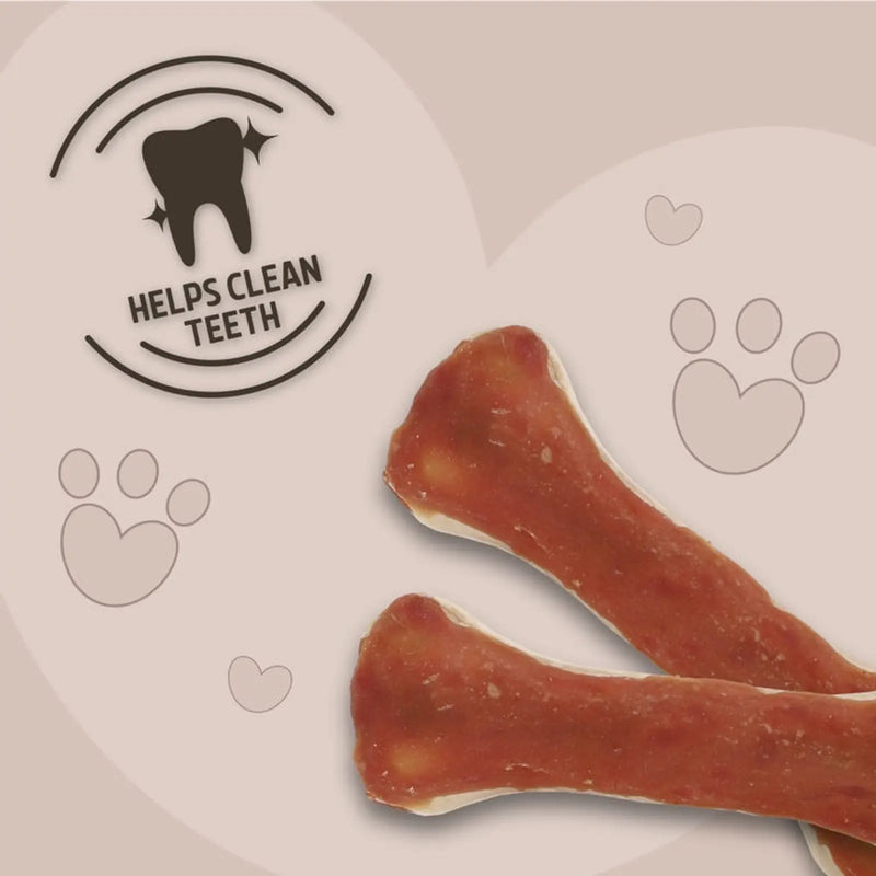 ROSEWOOD Chewy Bone With Duck Large
